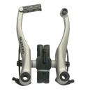 1-SHIMANO - V-Brake Bremse -V03,Alu silber f�r VR m. Kabelf�hrung