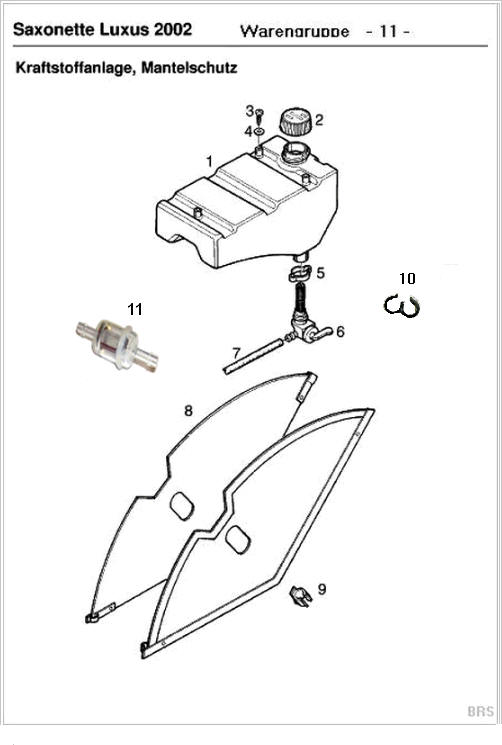 BRUCKER-RADL-SERVICE - Kraftstoffanlage/Mantelschutz