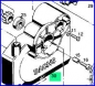 Preview: 30-Deckel-Magnetseite ohne Anbauteile E-Start, Motor 301