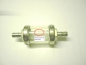 Preview: 7-Kraftstoffschlauch m. Zwischerfilter (Metall) 5 x 9 mm, tranparent, 1/2 Meter