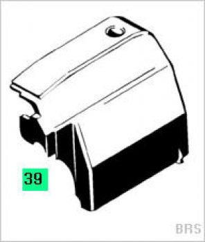 39-GEBR. Schutzkappe für Vergaser schwarz D. 7 mm TK + BING