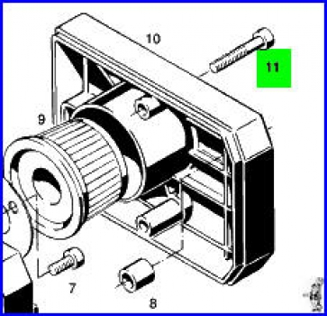 11-Gewindefurchschraube RD 5 X 35  (Plastite)