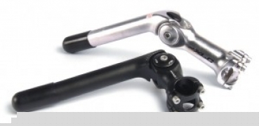1-Vorbau ST-T02 Alu verstellbar , für 1" Gabel, 120 mm, schwarz-matt