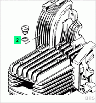 2 - Dichtring für Ölkontrollschraube