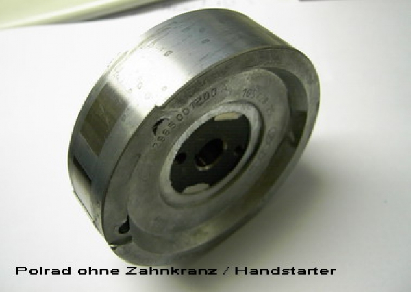 7-Polrad ohne Zahnkranz (Handstarter)