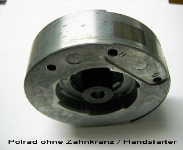 7-Polrad ohne Zahnkranz (Handstarter)