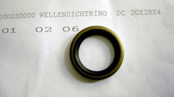 4-Wellendichtring DC 20x28x4