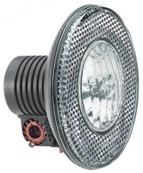 Halogen-Scheinwerfer b&m Lumotec plus mit Standlicht