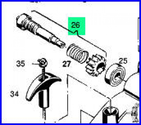 26-ZSB. Starterwelle