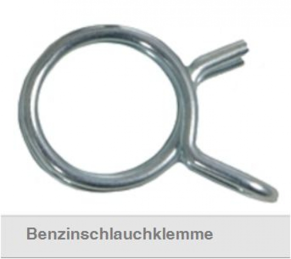 14-Benzinschlauchklemme universal 9mm