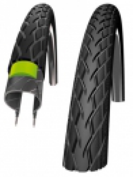 8-Reifen Schwalbe Marathon HS 420, 26x1.75" 47-559 schwarz Reflex "CLASSIC"