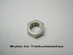 3-Sechskantmutter M 10 x 1, für Tretlager mit Rücktrittbremse